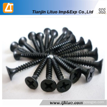 Carbon Steel DIN18182 Black Phosphate Fine Thread Drywall Screw